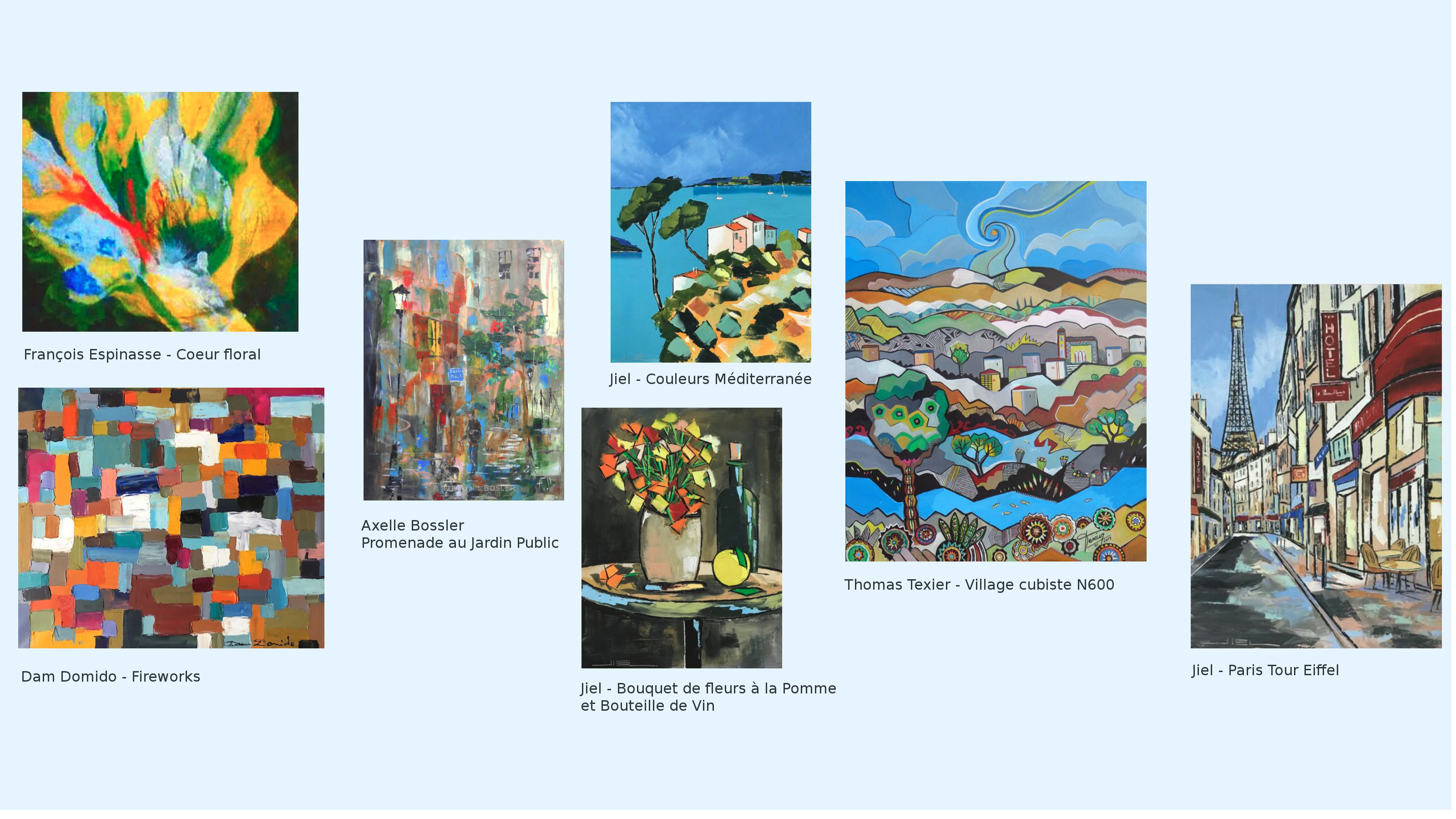 Mon mur de tableaux
